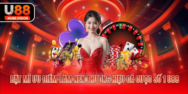 Bật mí ưu điểm làm nên thương hiệu cá cược số 1 U88