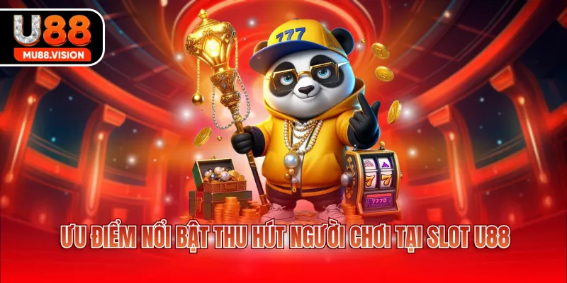 Ưu điểm nổi bật thu hút người chơi tại slot U88